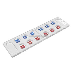 JAYI Set Papan Permainan Lucite <span class=keywords><strong>Mancala</strong></span>, Set Lipat Akrilik Asli, Disesuaikan - Product Image 3