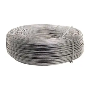 低碳钢普通镀锌钢丝绳