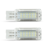 Lampes de porte de courtoisie à LED pour Mercedes-Benz R171 R199 W203 W209 W240 W639 W176 W246 C117 X156, Pack de 2