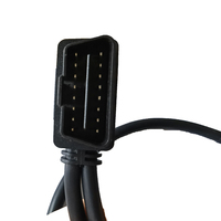 Conector OBD II de fábrica, macho a hembra Dual, Cable divisor, extensión OBD2, Cable de diagnóstico de vehículo Benz