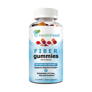 Factory Dietary Fiber Gummies with B Vitamins Inulin and Chromium for Gut Health Support and Metabolism Function - Product Image 1