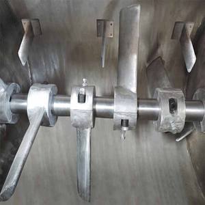 Mélangeur <span class=keywords><strong>de</strong></span> farine <span class=keywords><strong>de</strong></span> blé horizontal, haute efficacité, Simple à nettoyer, machine à farine en acier inoxydable à bon prix - Product Image 5