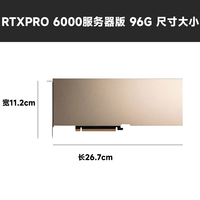 Carte graphique professionnelle RTX Pro 6000 Server Edition 96 Go GDDR6 entièrement nouvelle pour le calcul IA des centres de données et les stations de travail serveur