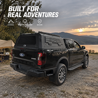 Capot de camionnette en aluminium sur mesure, coque de camping imperméable, toit rigide pour Ford F-150 Tremor 4x4, utilisation tout-terrain