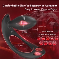 Anneau vibrant pour pénis contrôlé par application, en silicone, anneau de massage vibrant pour homme, adapté aux masturbateurs masculins, jouets sexuels pour adultes