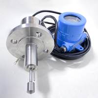 Sonde de viscosimètre haute température (jusqu'à 450°C) avec sortie 4-20mA et RS485 Modbus pour surveillance continue de la viscosité et de la température