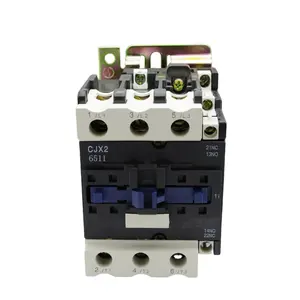 CJX2-6511 3 P + NO + NC 3 Fase 3-polo 220V 380V 415V 660V cjx bobina eléctrica de CA contactor magnético