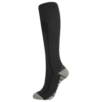 Logo personnalisé Compression Sports Football Bas Chaussettes Colorées Solides En Plein Air Hommes Chaussettes