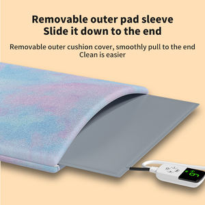 Nueva almohadilla térmica duradera Popular para mascotas, alfombrilla térmica para mascotas, alfombrilla caliente para autocalentamiento para perros, manta eléctrica ajustable - Product Image 2