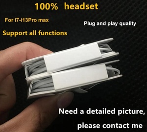 Originale OEM MMTN2ZM/A genuino modello A1748 auricolari per telefoni cellulari cablata musica cuffie connettore di illuminazione UPC - Product Image 5