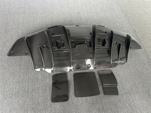Nouvel arrivage Diffuseur de pare-chocs arrière en fibre de carbone style N pour <span class=keywords><strong>Ferrari</strong></span> <span class=keywords><strong>F8</strong></span> Tributo Spider 2021 Diffuseur arrière Spoiler arrière - Product Image 3