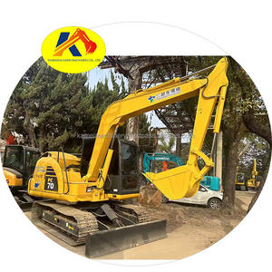 Presque neuf KOMATSU PC70-8 pelles hydrauliques sur chenilles pelleteuses excavatrices d'occasion de marque originale - Product Image 1