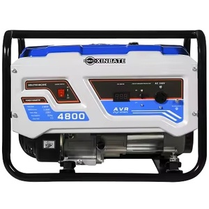 <span class=keywords><strong>Générateur</strong></span> portable Xinbate 220V AC rechargeable, 7000 Watts, 4 temps, <span class=keywords><strong>à</strong></span> <span class=keywords><strong>manivelle</strong></span>, réservoir de carburant 12,5L, autonomie 9,0h - Product Image 6