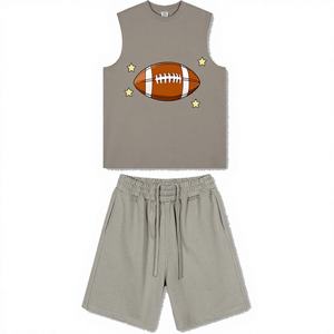 Gilet tricoté décontracté à col rond avec logo frontal Fallen Racket Padel Adict Shorts Suits - Product Image 4