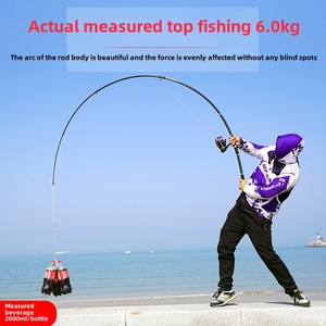 <span class=keywords><strong>Canne</strong></span> à Pêche en Carbone Dur de 4,2 m Cinq Générations pour Mer, Ensemble Complet pour <span class=keywords><strong>Lancer</strong></span> Longue Distance en Mer - Product Image 3