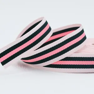 High Quality 15mm Polyester Strip Webbing Colorful Gross grain Ribbon Tape Belts Shoes Bags-Multi-Use Nylon Textile Accessory