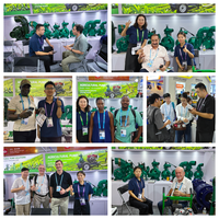 Pompa Air Bertekanan Tinggi Pertanian Model 230 3 Inci Bertenaga Diesel Pompa Sentrifugal untuk Irigasi Lahan Pertanian