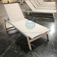 Fauteuils de Piscine Modernes en Aluminium pour Loisirs, Acceptation OEM, Chaise Longue d'Extérieur, Chaise Longue de Jardin à Bas Prix au Bord de la Piscine