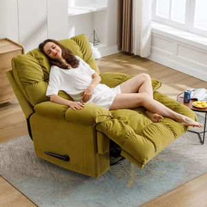 Oferta Sofá Silla Reclinable Individual <span class=keywords><strong>de</strong></span> Tela para Descanso y Relajación Set <span class=keywords><strong>de</strong></span> Sofá Reclinable <span class=keywords><strong>de</strong></span> Tela - Product Image 4