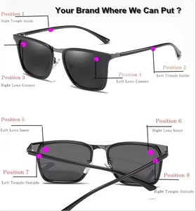 Venta caliente Monturas de <span class=keywords><strong>gafas</strong></span> Visión nocturna <span class=keywords><strong>Gafas</strong></span> de sol polarizadas 3 en 1 Clip magnético unisex en <span class=keywords><strong>gafas</strong></span> de sol - Product Image 5