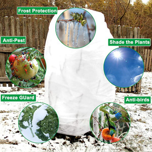 Protetor De Plantas <span class=keywords><strong>Anti</strong></span>-congelamento Protetor De Frio Cobertura De Gelo Cobertura De Proteção De Plantas Sacos Protegendo As Plantas Do Congelamento - Product Image 4