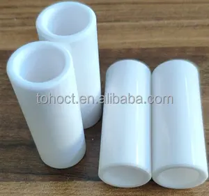 Alumina piston 99% white ivory color ceramic