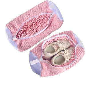 Sac de lavage réutilisable anti-usure personnalisé pour chaussures, idéal pour la machine à laver (vente en gros) - Product Image 5