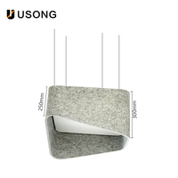 Vente d'abat-jour de plafond de studio de décoration acoustique de nouveau style de qualité