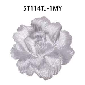 Venta al por mayor respetuoso con el medio ambiente PVC de imitación de cuero tridimensional posavasos Mesa Mat boda Mat - Product Image 2