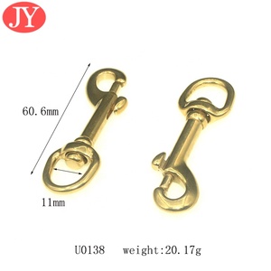 جودة عالية صلبة النحاس هوك المفاجئة للحقائب الجلدية مختلف الأحجام قفل معدني - Product Image 5