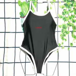새로운 디자이너 Strapless Bodysuit Beachwear 수영복 여성 원피스 수영복 2022 비키니 수영복