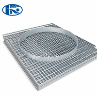 Grille de barres en acier inoxydable sur mesure OEM/ODM avec CAO, anti-corrosion et durable pour la construction de planchers de bâtiments de bureaux