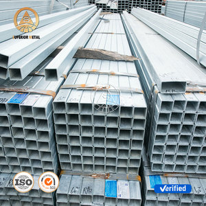 30x30mm 40x40mm 80x80mm 120x120mm S235 s275jr S355 mạ kẽm Z100 ống vuông mạ kẽm ống thép vuông - Product Image 6