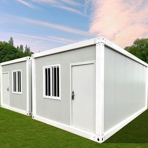 Maison conteneur modulaire en acier réutilisable de 20 pieds pour abri d'urgence en cas de catastrophe et logement temporaire d'urgence - Product Image 1
