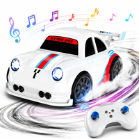 Voiture télécommandée électrique intelligente à suivi par induction, double mode, mini véhicule de drift de bureau, jouet d'intérieur pour enfants de 14 ans et plus