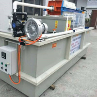 Machine de purification des encreurs usagés conforme aux normes environnementales d'usine, machine de traitement des eaux usées