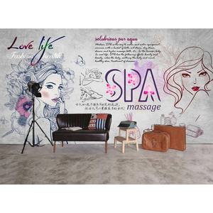 Impression personnalisée beauté 3dwallpaper spa peintures murales décoration murale - Product Image 2