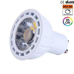 Faretto LED Dimmerabile Benory 8W Loxone 24v <span class=keywords><strong>Gu10</strong></span> Cri95 Mr16 per Controllo KNX GVS DMX DALI DT8 PWM CASAMBI Control4, Lampadine Smart per Domotica - Product Image 1