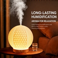 Diffuseur d'huiles essentielles automatique USB de bureau compact pour la maison, humidificateur à brume fine Planet Aromatherapy