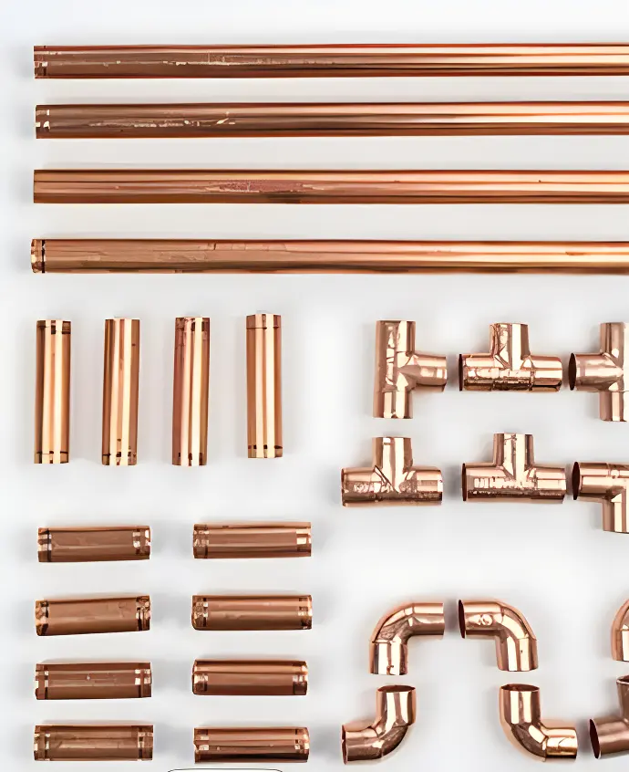 Annealed type K M L DWV straight tube ASTM B88 C12000 C12200 water seamless copper tube