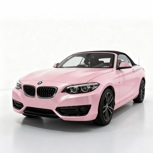 Electro Pink Cherry Car Vinyl Wrap Film PET High Gloss Metallic Auto Body Color Change Bubble Free Sticker 1.52x17M - Product Image 3