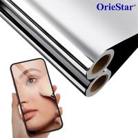 Rollo de Película Protectora de Espejo Reflectante con Base de PET para Pantalla de Teléfono Inteligente, Superficie Decorativa de Alto Brillo