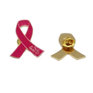 DST do Grêmio Grego DELTA SIGMA THETA Breast Cancer Awareness Pink Ribbon Pin