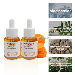 OEM/ODM soins de la peau à la carotte améliorer la peau foncée antioxydant traitement de l'acné sérum huile de carotte marque privée - Product Image 5