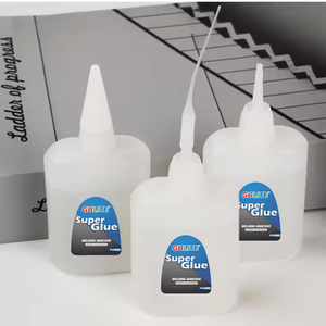 Adhésif cyanoacrylate soluble dans l'eau ultra gel clair 50g pour le travail du bois pour l'artisanat en métal en plastique - Product Image 2