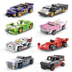 Kaizhi 8-in-1 ABS nhựa giáo dục xây dựng khối thiết lập cho bé trai 14 + năm tương thích cho lắp ráp xe đồ chơi - Product Image 5