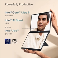 Nouvel ordinateur portable professionnel Zenbook X à écran tactile 14 pouces, Intel Core Ultra 9, 32 Go de RAM, SSD 1 To, 2,8K, métal, anglais