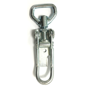 Stainless Steel Adjustable Spring Loaded <b>Toggle</b> <b>Clamp</b> Truck Tool Box Locking Hasp - Product Image 1