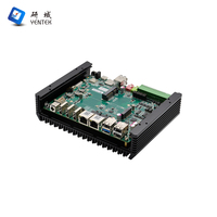 Mini PC industriel RK3588 8 cœurs LPDDR4 8 Go EMMC 64 Go Double Ethernet Gigabit pour IoT d'usine 2 CAN 4 COM PC industriel