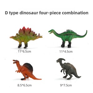 Giocattolo Morbido per Bambini a Tema Jurassic, Figurina Realistica in Plastica di Dinosauro Selvatico, Set Modello Tirannosauro Rex, Età 4-6 Anni - Product Image 5